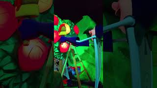 Queen of Hearts Plays Croquet disney pov ride attraction fun cat alice movie Disneyland fy [upl. by Ennaylime]