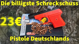 Die billigste Schreckschuss Pistole Deutschlands Record Weinberg Review [upl. by Meilen]