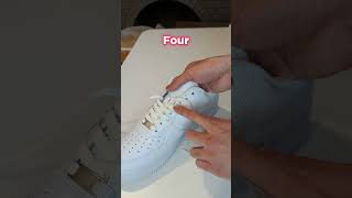 How To Loose Lace Air Force 1s  AF1 Fashion Hack shorts mensstyle mensfashion airforce1 [upl. by Ikey]