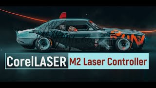 CorelLASER M2 работа на лазерном станке [upl. by Arluene914]