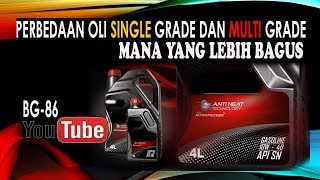 Perbedaan oli single grade dan multi grade [upl. by Ludwig966]