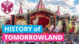 Evolution of Tomorrowland Main Stages [upl. by Ocin]