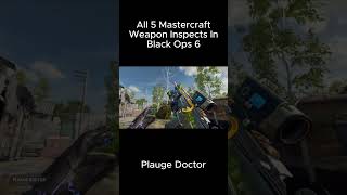 All Mastercraft weapon inspects in Black Ops 6 bo6  warzone callofduty firstpersonshooter cod [upl. by Tereb]