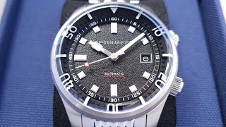 Review Spinnaker SP506211 Vintage Bradner Black Dial [upl. by Aicilak663]