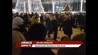 BUZOIENII VOR PETRECE REVELIONUL ÎN PIAȚA DACIA CU UN PROGRAM SPECIAL [upl. by Uel]