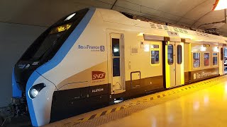 INAUGURATION  RER🟪Ligne E🟪🚅RER NG IDFM Z 58000  Haussmann  SaintLazare➡️Chelles  Gournay [upl. by Manbahs]