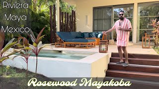 Rosewood Mayakoba  Deluxe Lagoon Suite Walkthrough amp Review in Riviera Maya  Cancun area [upl. by Blackstock]