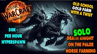 Easy Wow Gold  More Mounted DK Farming for 50K Per Hour  War WithinDragon Flight Gold Farming [upl. by Katine]