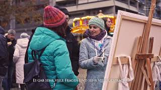 CanalettoBildermarkt auf dem Augustusmarkt Dresden 2022 [upl. by Milah774]