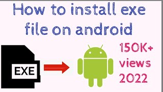 how to install exe apps on android [upl. by Beaner]