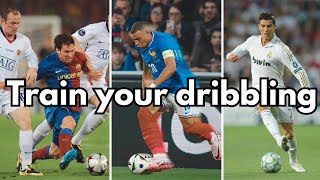 4 DRIBBLING Moves Every Player Must Know [upl. by Lupita250]