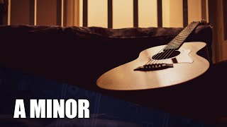 Groove Acoustic Backing Track In A Minor  Winter Jam [upl. by Hamachi]