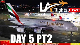 🔴LIVE JFK AIRPORT ACTION  John F Kennedy International  Live Plane Spotting [upl. by Narhet]