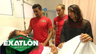 ¡Zudikey llega al hospital y sus compañeros están con ella  Episodio 110  Exatlón México [upl. by Landri827]