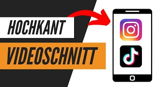 Videoschnittprogramm für Social Media Instagram amp TikTok  Tutorial [upl. by Leah]