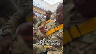 military clocking tea 😂😂 shamarmcco dance clockdat shamar bape army military [upl. by Grimaldi]