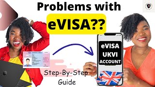 How to convert your BRP to an eVISA Solving problems with eVISA on UKVI Account [upl. by Zebedee]