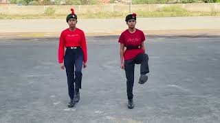 DST Practice at home 🫡🇮🇳 ncc trending viral video nccarmy ytstudio [upl. by Eelame]