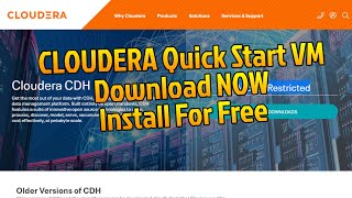 Installing Cloudera Quickstart VM in virtual box for Free 2021 and performing Oozie Job [upl. by Rentsch]