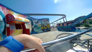 Great Yarmouth Pleasure Beach  Twister Sonacase Twist onride [upl. by Ahsitniuq775]