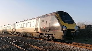 111222  Class 221 Voyager  221101 amp 221118  Holyhead to London Euston [upl. by Sianna]