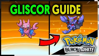 HOW TO EVOLVE GLIGAR INTO GLISCOR ON POKEMON BLACK AND WHITE [upl. by Evvy]