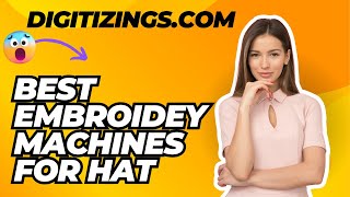 Best 🧶🧵 Embroidery Machines For Hat 👒🧢 [upl. by Egroj]