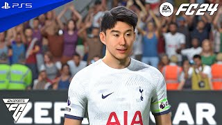 Fc 24  Tottenham Hotspurs vs Chelsea  Premier League gameplay  4K HDR [upl. by Binnings525]