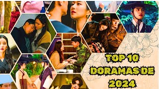 TOP 10 DORAMAS MAIS ESPERADOS DE 2024 😍 [upl. by Haerb596]