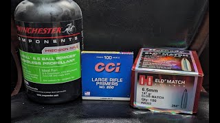 65 Creedmoor StaBall 65 powder [upl. by Seidnac]