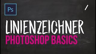 PRO Tutorial  Photoshop Grundlagen lernen 41  Linien Werkzeug [upl. by Nuawd568]