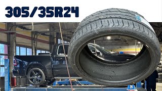 30535R24 tires for Ram 1500  Ironman iMove AllSeason Radial Tire [upl. by Ebanreb]