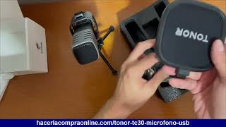 🎙️ TONOR TC30  El Mejor Micrófono USB BARATO para PC  UNBOXING y PRUEBA DE SONIDO [upl. by Hubble]