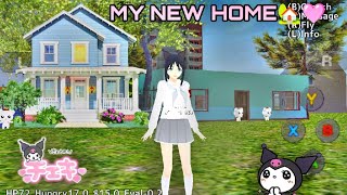 School girl simulator ideas  I made MY HOME in school girl simulator 🏡🩷 [upl. by Evander]