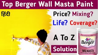 सबसे अच्छा Berger Walmasta Paints  Berger Paints Colour Combination [upl. by Suilenroc]