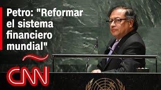 Discurso completo de Gustavo Petro presidente de Colombia en la ONU en 2023 [upl. by Esile]