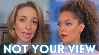 Sunny Hostin SLAMS Jedediah Bila for Spreading quotMisinformationquot  The View Receives Backlash [upl. by Woolcott]