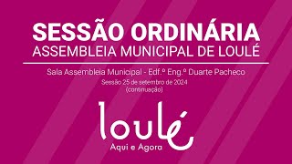 Transmissão em direto de Câmara Municipal de Loulé continuação [upl. by Neiht]