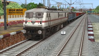 13201 MUMBAI LTT JANTA EXPRESS GAMEPLAY IN RAILWORK [upl. by Ardnaskela]