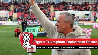 Tony Towner makes his Rotherham return [upl. by Dnanidref]