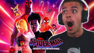 FIRST TIME WATCHING SpiderMan Across the SpiderVerse [upl. by Sasha]