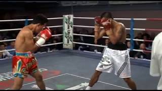 Fmr WBA World Champion Randy Petalcorin vs Ophat Niamprem PABA Title 12x3 [upl. by Enilesor]