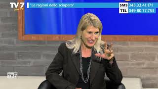 Tv7 con Voi 211124  Le ragioni dello sciopero 1 di 2 [upl. by Abihsat898]