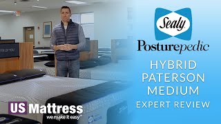 Sealy Posturepedic Hybrid Paterson Medium  Expert Review [upl. by Bethany]