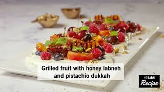 Grilled Fruit with Honey Labneh amp Pistachio Dukkah  Supabarn Farmers Market [upl. by Horbal]