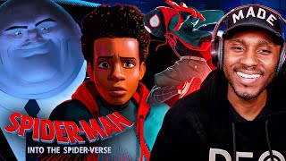 First Time Watching  SPIDERMAN  INTO THE SPIDERVERSE  My New Favourite Spider Man Movie [upl. by Funda]