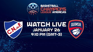 Club Nacional de Montevideo v Quimsa  Full Basketball Game  BCL Americas 202324 [upl. by Quiteria]