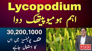 Lycopodium and different potencies Uses amp Symptoms in Homeopathy by Adeel mansoor UrduHindi [upl. by Anawahs]