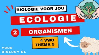 4 vwo  Ecologie  2  Organismen [upl. by Drahnreb]