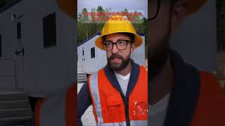 Unstable working days for workers🤡adamrose funny constructioncomedy construction [upl. by Maxie]